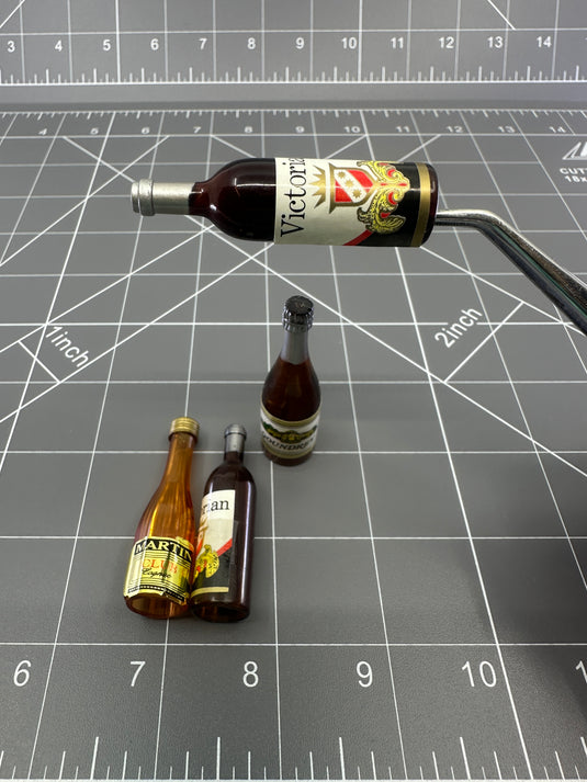 BAM Four Assorted 1/6 Scale bottles