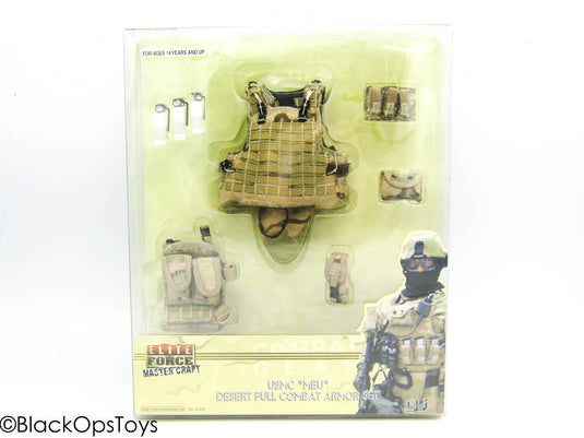 USMC "MEU" Desert Combat Armor Set - MINT IN BOX
