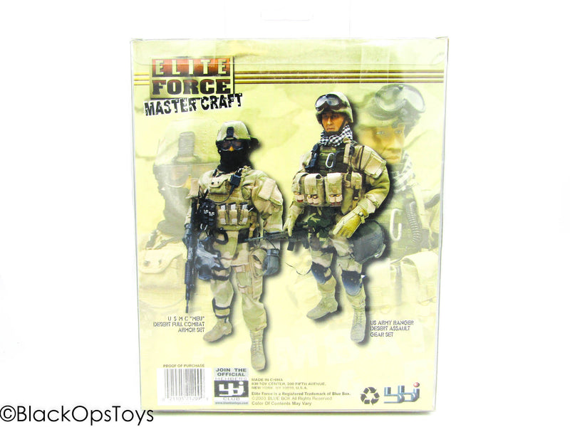 Load image into Gallery viewer, USMC &quot;MEU&quot; Desert Combat Armor Set - MINT IN BOX
