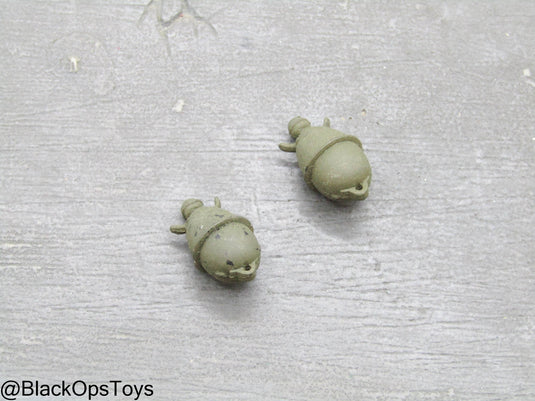WWII - German M39 Egg Hand Grenade Set (x2)