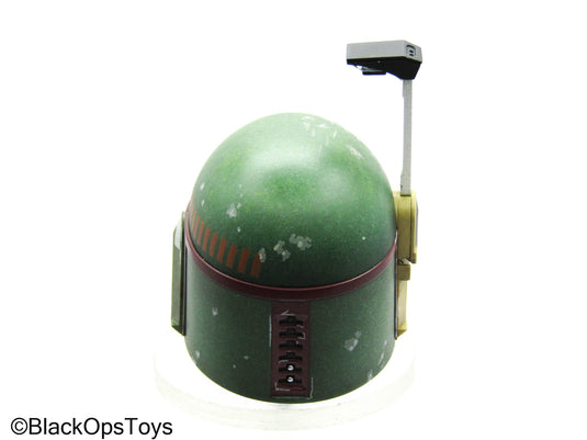 BOBF Boba Fett - Helmeted Head Sculpt w/Detailed Insides