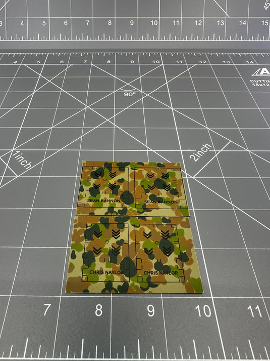 BAM 1/6 Scale Australian Military Patches