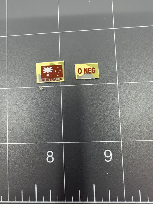 BAM 1/6 Scale Australian Military Patches Type 2