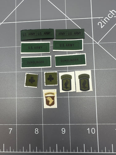BAM 1/6 Scale Airborne Ranger Patches Type 2