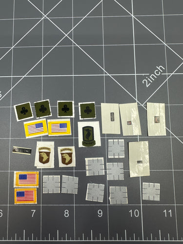 BAM 1/6 Scale Airborne Ranger Patches Type 3