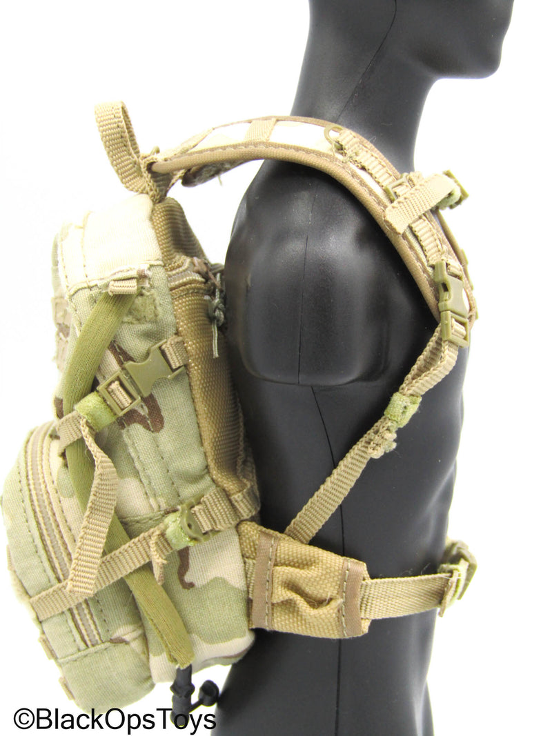 Load image into Gallery viewer, Navy Seal VBSS - 3C Desert Camo MOLLE Backpack
