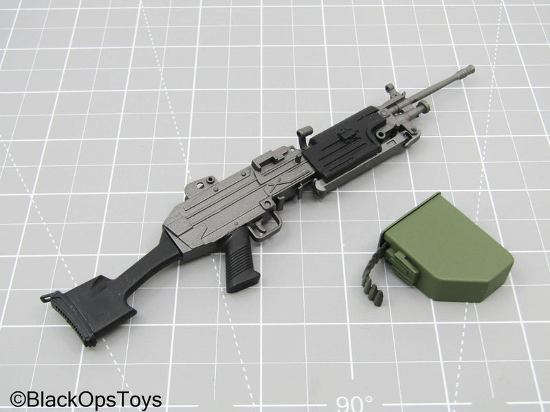 Load image into Gallery viewer, M249 SAW Sniper Rifle w/Ammo Box
