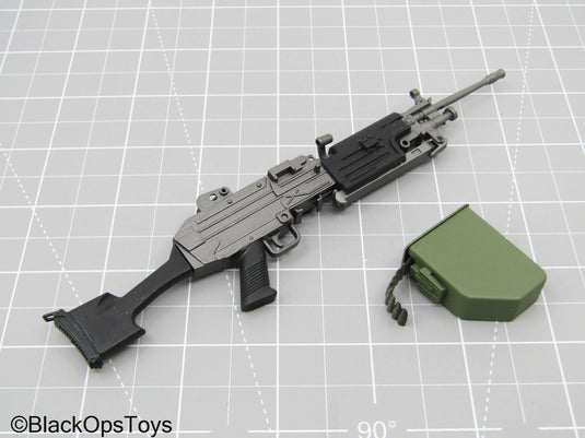 M249 SAW Sniper Rifle w/Ammo Box