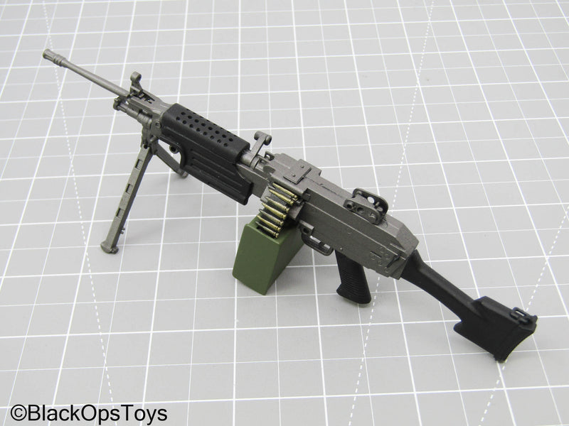 Load image into Gallery viewer, M249 SAW Sniper Rifle w/Ammo Box
