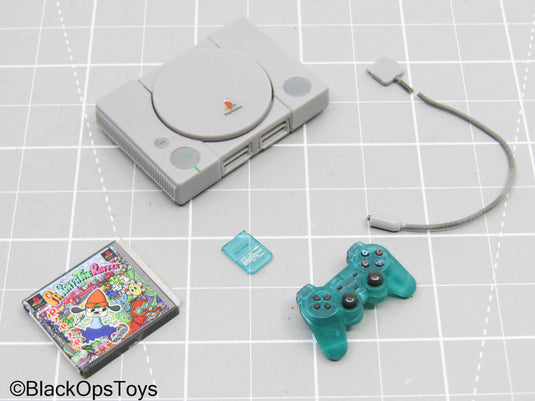 Playstation 1 w/Controller, Memory Card & Game Case (READ DESC)