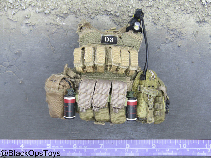 Load image into Gallery viewer, Pro Built Custom FDE Tan MOLLE Plate Carrier w/Gear Set
