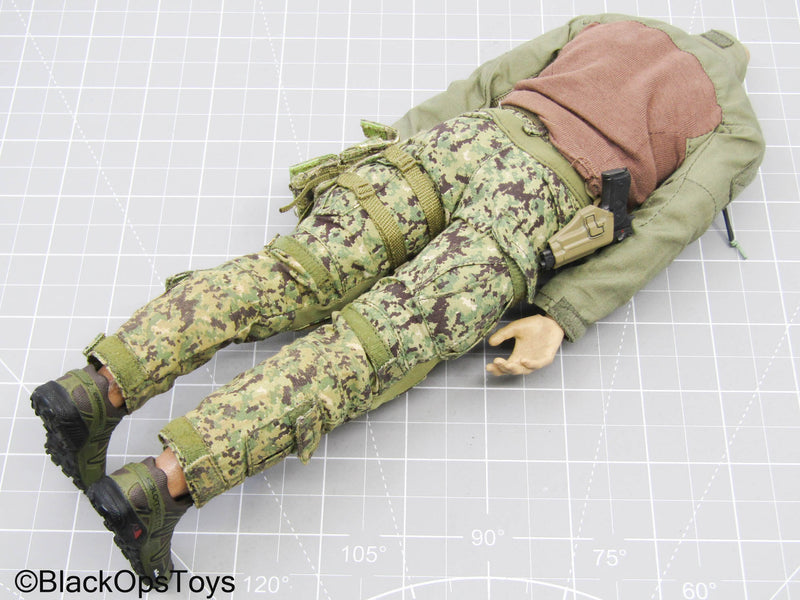Load image into Gallery viewer, Male Full Dressed AOR2 Camo Body w/Black Pistol &amp; Holster
