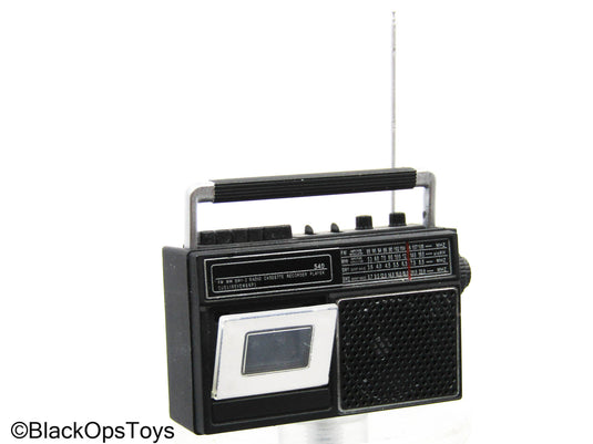 Black Portable Cassette Player