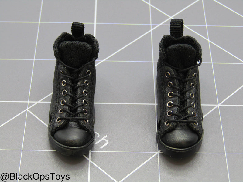 Load image into Gallery viewer, ZERT - Deathridge Remastered - Multicam Black Hi-Top Shoes (Peg Type)
