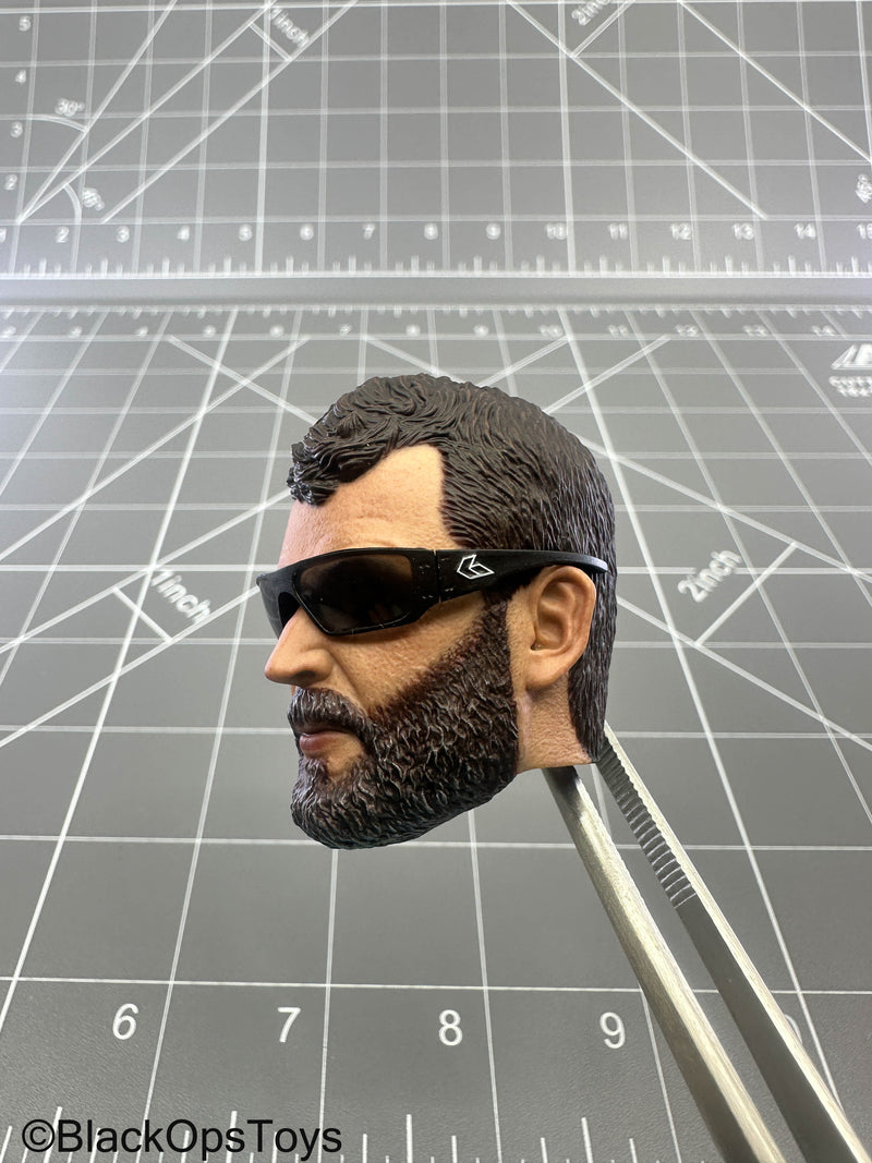 Load image into Gallery viewer, SMU - Coalition Forces - Headsculpt w/ Beard &amp; Black Sunglasses
