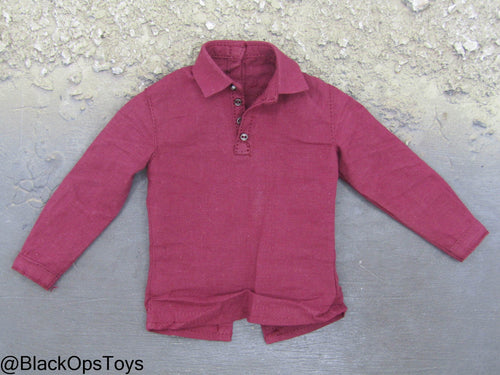 Unforgiven - William Munny - Red Long Sleeve Shirt