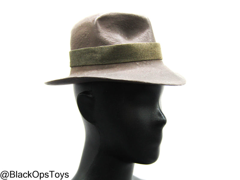 Load image into Gallery viewer, Indiana Jones - Brown Fedora Hat (Hot Toys)
