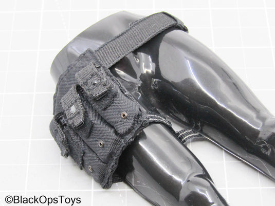 Black Drop Leg Mag Pouch w/Mag Set