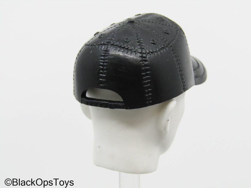 Load image into Gallery viewer, Black Plastic Skull Baseball Cap
