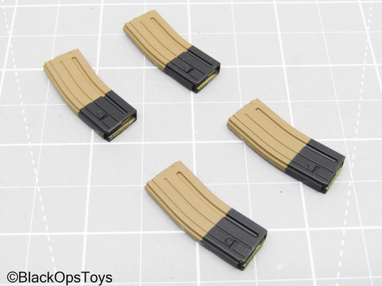 5.56 Black & Tan Mag Lot (x4)