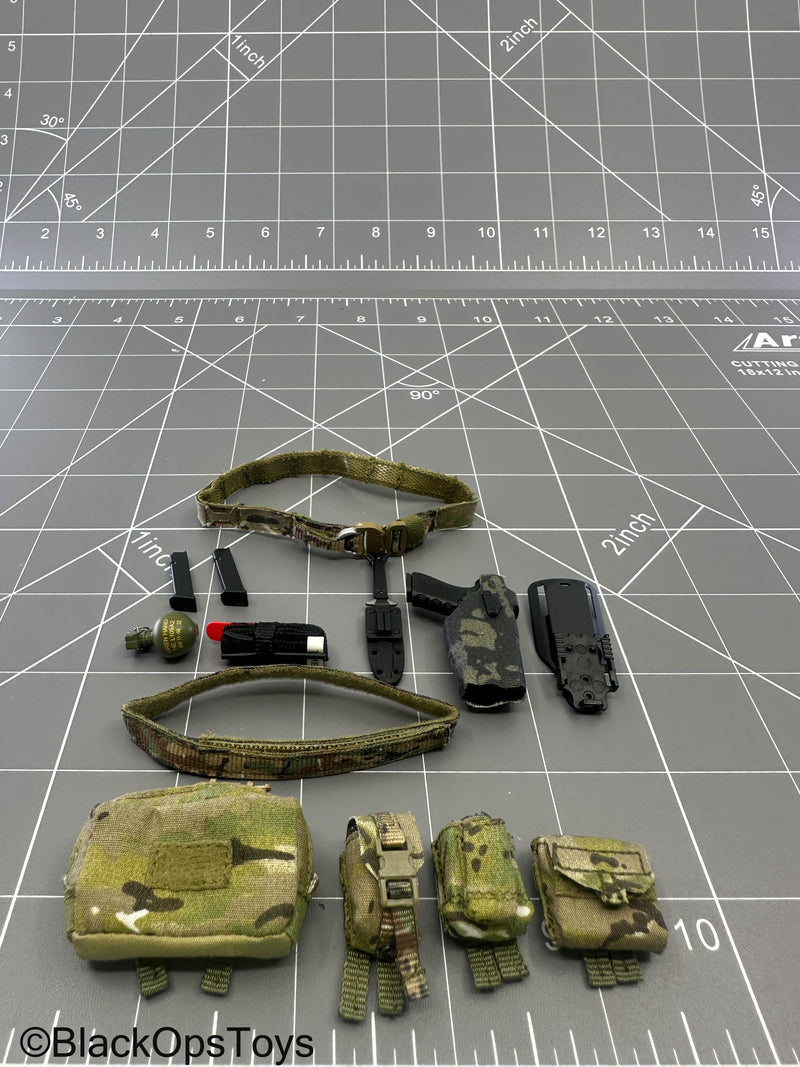 Load image into Gallery viewer, SMU - Coalition Forces - Multicam Shooter Battle Belt Set
