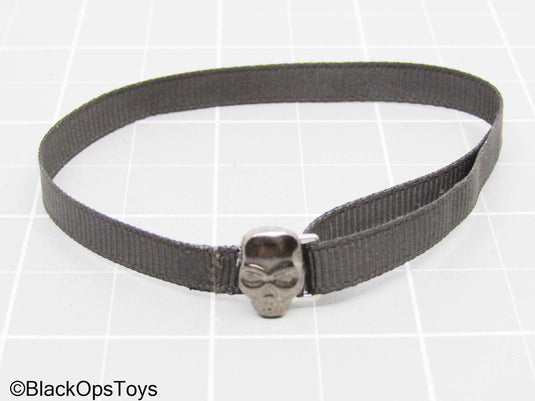 Black Belt w/Metal Skull Buckle