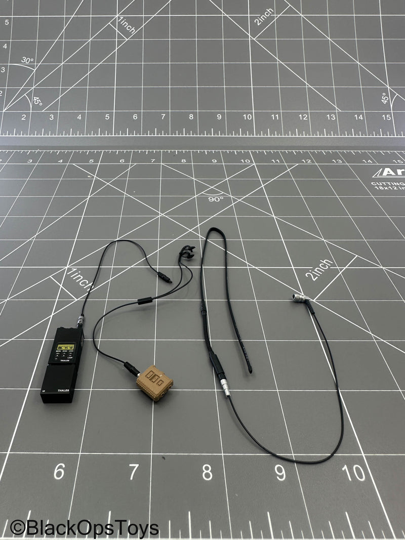 Load image into Gallery viewer, SMU - Coalition Forces - Radio w/Ear Buds &amp; Whip Antenna
