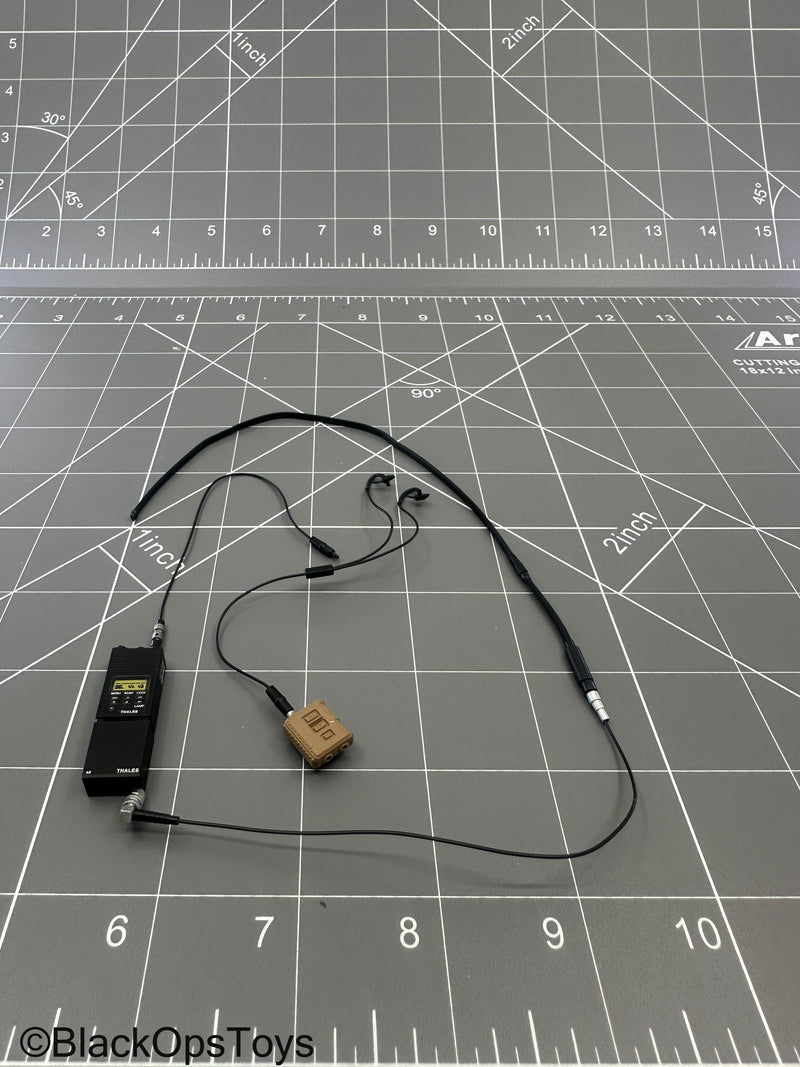 Load image into Gallery viewer, SMU - Coalition Forces - Radio w/Ear Buds &amp; Whip Antenna
