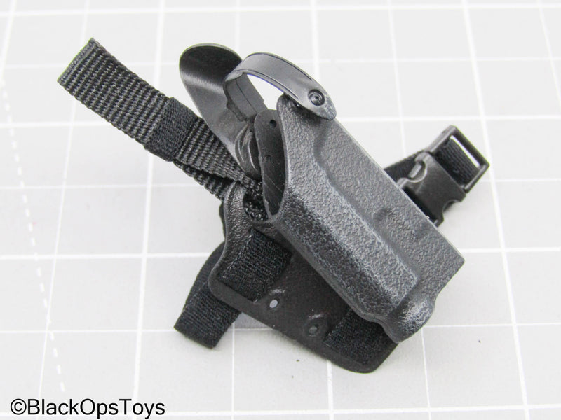 Load image into Gallery viewer, Black Drop Leg Holster
