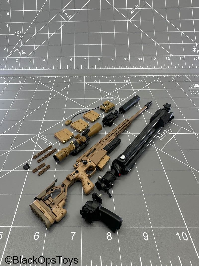 Load image into Gallery viewer, SMU - Coalition Forces - AX 338 Sniper Rifle w/Tripod Set

