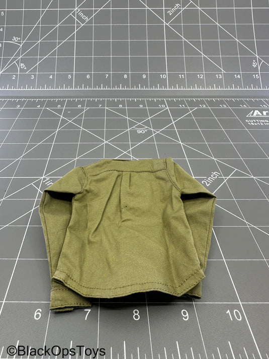SMU - Coalition Forces - Khaki Long Sleeve Button Up Shirt