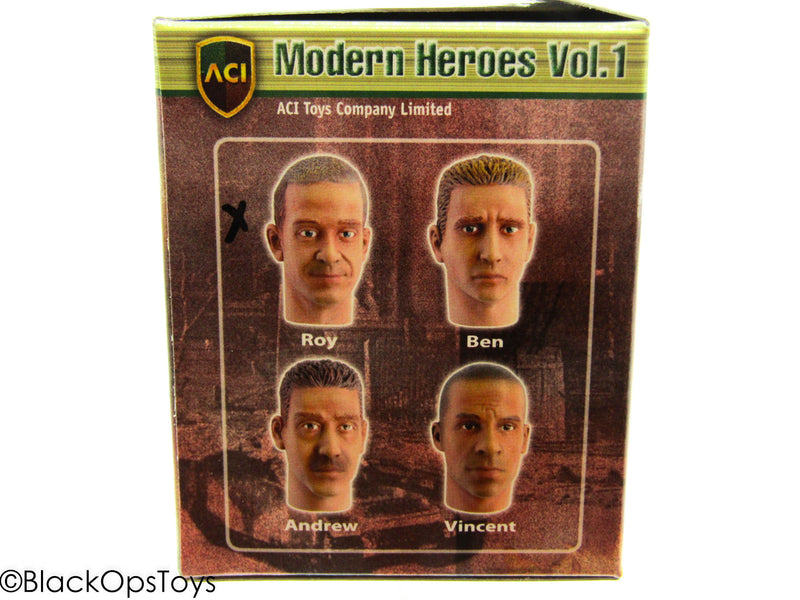 Load image into Gallery viewer, Modern Heroes - &quot;Tim&quot; Male Head Sculpt - MINT IN BOX
