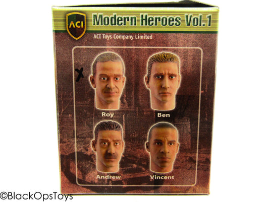 Modern Heroes - "Tim" Male Head Sculpt - MINT IN BOX