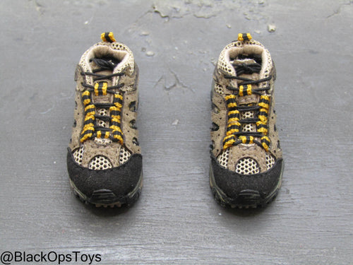 SMU - Coalition Forces - Brown Combat Boots (Peg Type)