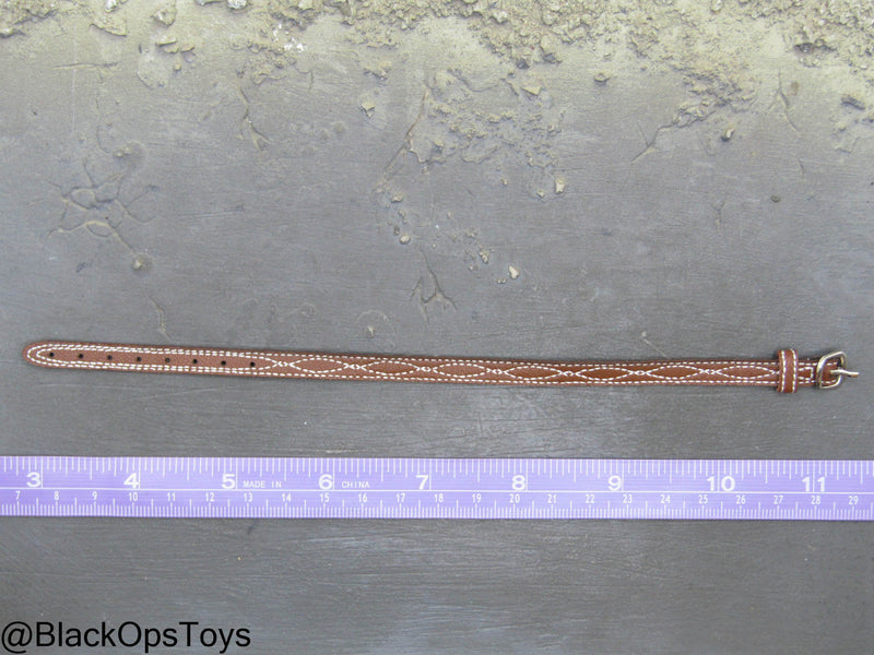 Load image into Gallery viewer, SMU - Coalition Forces - Brown Leather Like Belt
