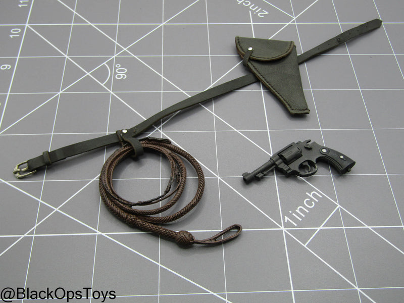 Load image into Gallery viewer, Indiana Jones - Revolver w/Holster &amp; Bull Whip
