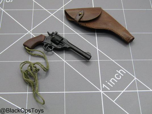 Indiana Jones - Metal Revolver w/Leather Like Holster