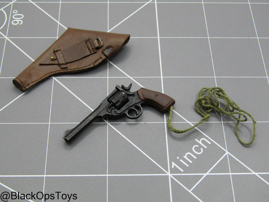 Indiana Jones - Metal Revolver w/Leather Like Holster