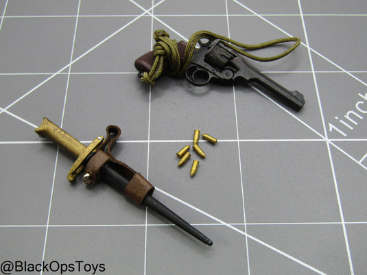 Indiana Jones - Metal Revolver w/Bayonet (DID)