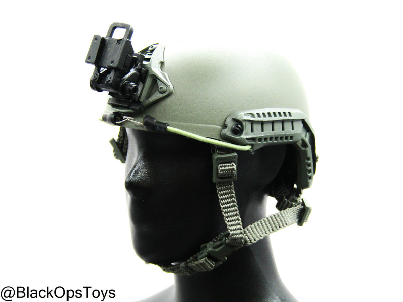 Load image into Gallery viewer, IDF Navy SFU - OD Green Helmet
