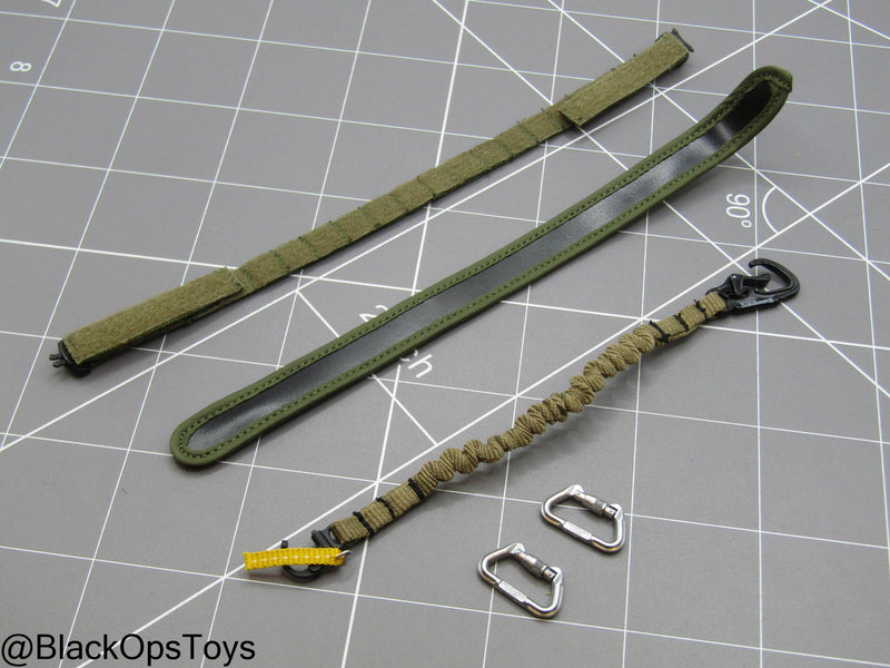 Load image into Gallery viewer, IDF Navy SFU - OD Green MOLLE Riggers Belt w/Retention Lanyard
