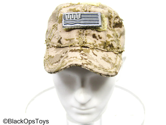 AOR1 Cap w/US Flag Patch (Easy & Simple)