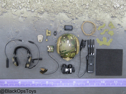 SMU - Coalition Forces - Multicam FAST Helmet & Radio Set