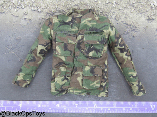 Vietnam Era Woodland Camo Combat Jacket