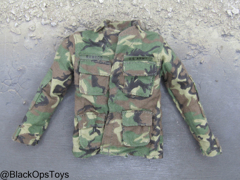 Load image into Gallery viewer, Vietnam Era Woodland Camo Combat Jacket
