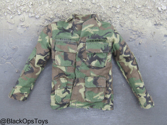 Vietnam Era Woodland Camo Combat Jacket