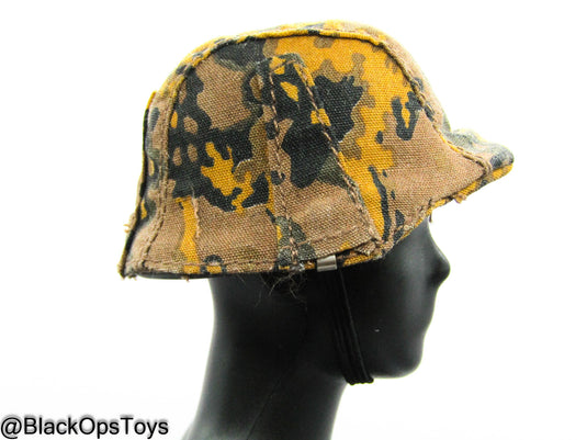 WWII German - Oak Leaf Pattern M35 Infantry Helmet