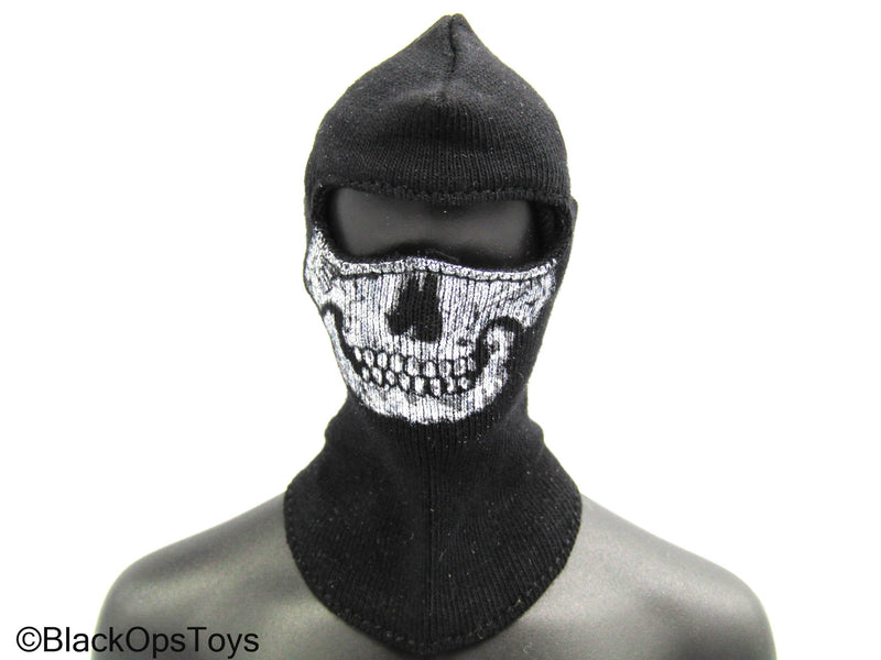 Load image into Gallery viewer, Bravo 0-7 Kill Or Capture - Black Skull Balaclava
