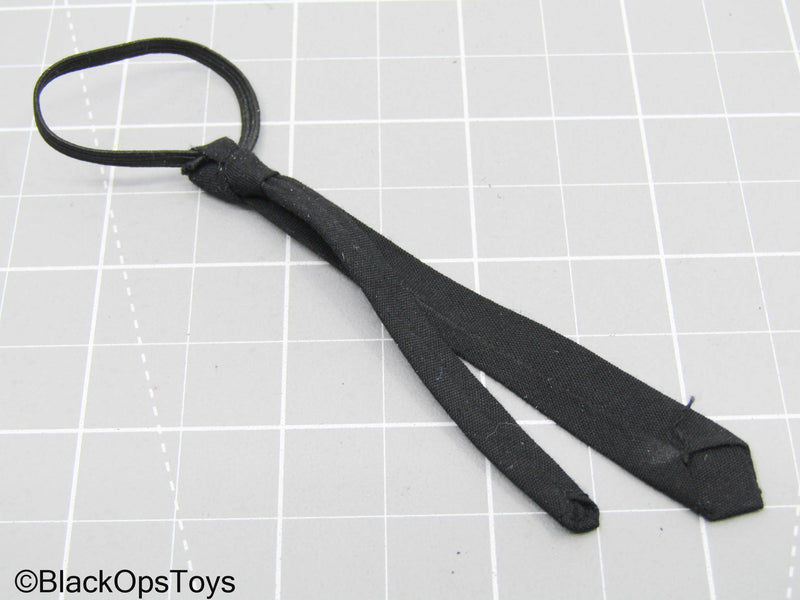 Load image into Gallery viewer, Black Tie w/Elastic Band
