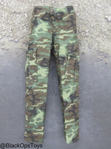 Vietnam Era Woodland Camo Combat Pants
